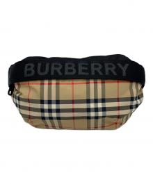 BURBERRY（バーバリー）の古着「ウエストバッグ ノバチェック」｜ブラウン
