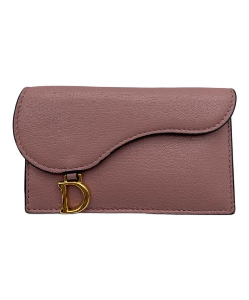 Christian Dior（クリスチャン ディオール）Christian Dior (クリスチャン ディオール) カードケース ピンクの古着・服飾アイテム