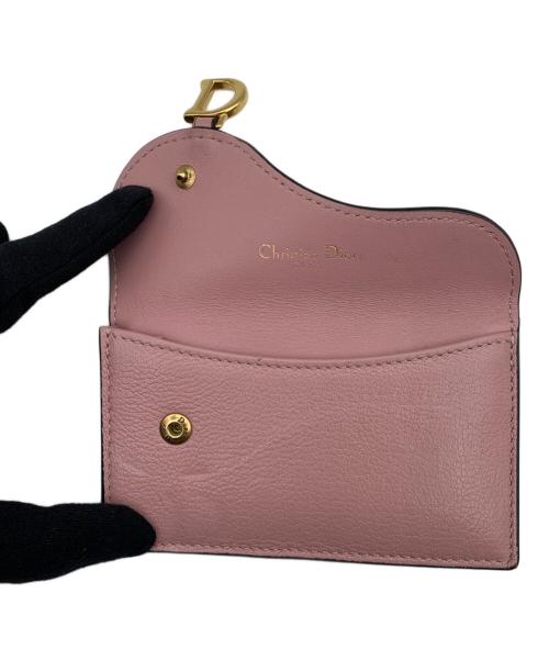 Christian Dior（クリスチャン ディオール）Christian Dior (クリスチャン ディオール) カードケース ピンクの古着・服飾アイテム