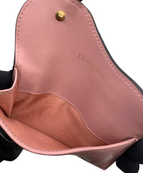 Christian Dior（クリスチャン ディオール）Christian Dior (クリスチャン ディオール) カードケース ピンクの古着・服飾アイテム