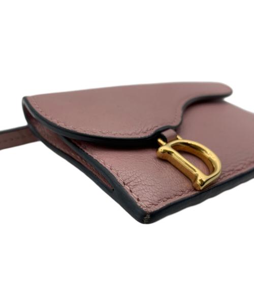 Christian Dior（クリスチャン ディオール）Christian Dior (クリスチャン ディオール) カードケース ピンクの古着・服飾アイテム