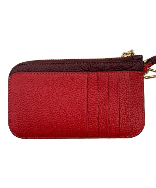 Kate Spade（ケイトスペード）Kate Spade (ケイトスペード) カードケース レッドの古着・服飾アイテム