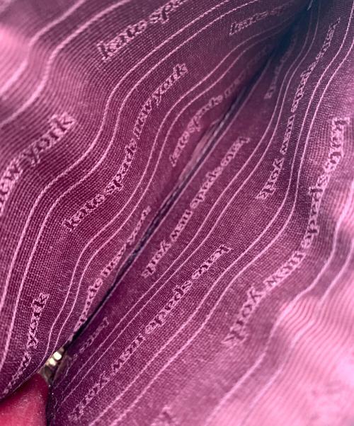 Kate Spade（ケイトスペード）Kate Spade (ケイトスペード) カードケース レッドの古着・服飾アイテム