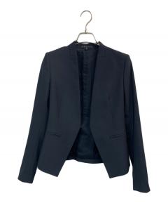中古・古着通販】theory (セオリー) リネンジャケット ネイビー サイズ
