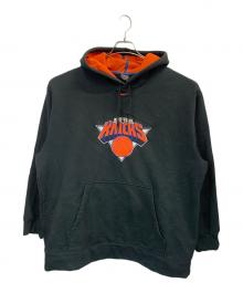 NIKE（ナイキ）の古着「プルオーバーパーカー」｜ブラック×オレンジ