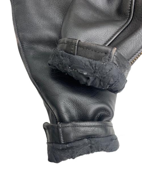 ROEBLING LEATHER CO.（ローブリングレザー）ROEBLING LEATHER CO. (ローブリングレザー) ダブルライダースジャケット ブラック サイズ:36の古着・服飾アイテム