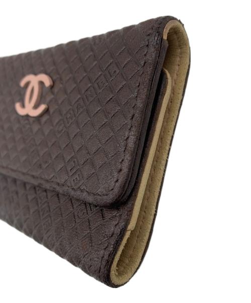 CHANEL（シャネル）CHANEL (シャネル) 6連キーケース ココマーク ブラウンの古着・服飾アイテム