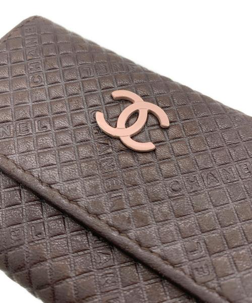 CHANEL（シャネル）CHANEL (シャネル) 6連キーケース ココマーク ブラウンの古着・服飾アイテム