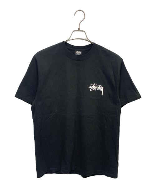 stussy（ステューシー）stussy (ステューシー) WITHERED FLOWER TEE ブラック サイズ:Mの古着・服飾アイテム