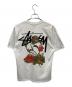 stussy (ステューシー) WITHERED FLOWER TEE ホワイト サイズ:M：6000円