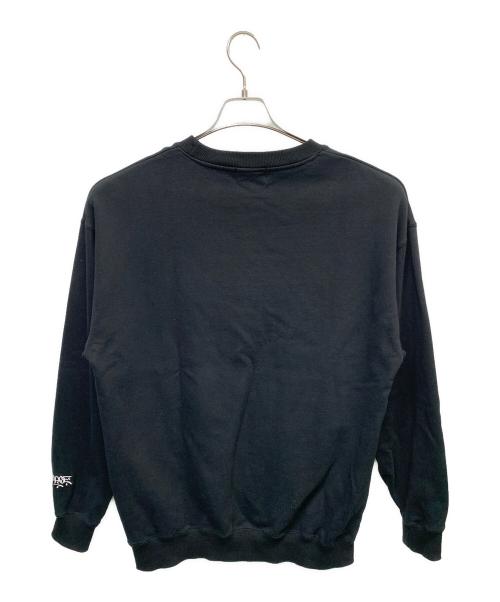 X-LARGE（エクストララージ）X-LARGE (エクストララージ) 刺繍ロゴスウェット ブラック サイズ:Mの古着・服飾アイテム