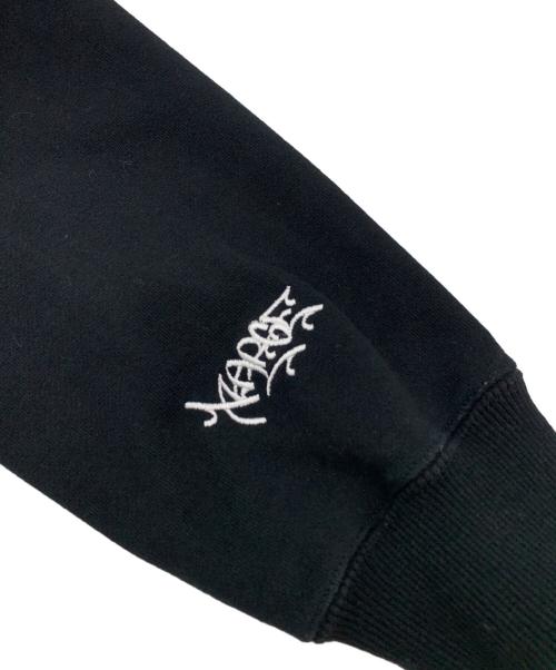 X-LARGE（エクストララージ）X-LARGE (エクストララージ) 刺繍ロゴスウェット ブラック サイズ:Mの古着・服飾アイテム