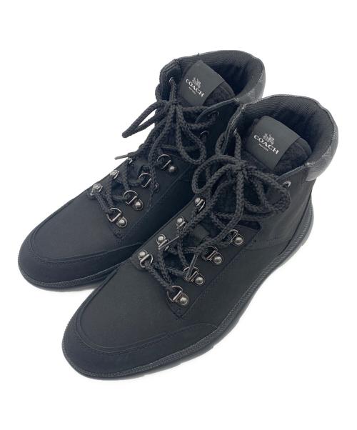 COACH（コーチ）COACH (コーチ) ハイカーブーツ ブラック サイズ:25.5 cmの古着・服飾アイテム