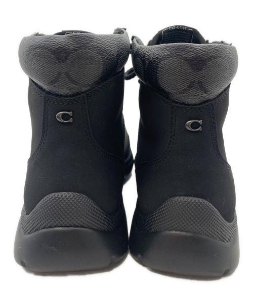 COACH（コーチ）COACH (コーチ) ハイカーブーツ ブラック サイズ:25.5 cmの古着・服飾アイテム