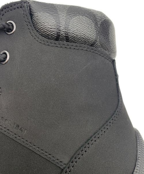 COACH（コーチ）COACH (コーチ) ハイカーブーツ ブラック サイズ:25.5 cmの古着・服飾アイテム