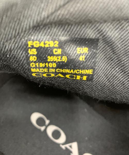 COACH（コーチ）COACH (コーチ) ハイカーブーツ ブラック サイズ:25.5 cmの古着・服飾アイテム