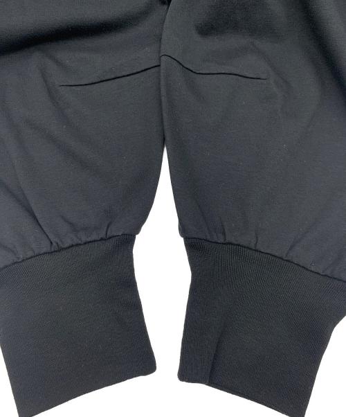 CRESTBRIDGE（クレストブリッジ）CRESTBRIDGE (クレストブリッジ) バックチェック切替ラグランポンチワンピース ブラック サイズ:Mの古着・服飾アイテム