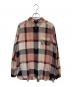 BLUE LABEL CRESTBRIDGE（ブルーレーベルクレストブリッジ）の古着「チェック柄レーヨン混シャツ」｜ピンク
