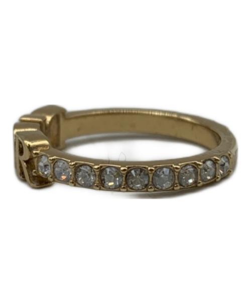 Dior（ディオール）Dior (ディオール) リング ゴールドメッキ サイズ:Lの古着・服飾アイテム