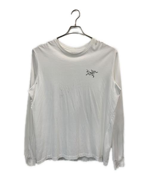 ARC'TERYX（アークテリクス）ARC'TERYX (アークテリクス) アークマルチバード ロゴ ロングスリーブ ホワイト サイズ:Lの古着・服飾アイテム