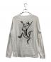 ARC'TERYX (アークテリクス) アークマルチバード ロゴ ロングスリーブ ホワイト サイズ:L：9000円