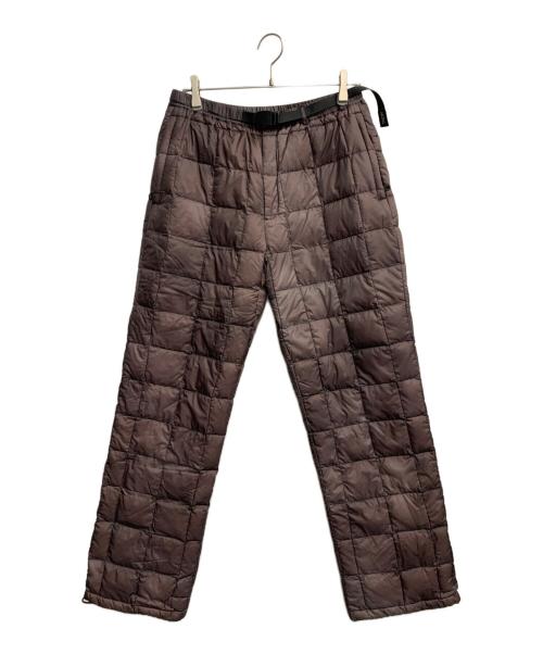 GRAMICCI（グラミチ）GRAMICCI (グラミチ) ダウンパンツ ブラウン サイズ:ASIA L/US Mの古着・服飾アイテム