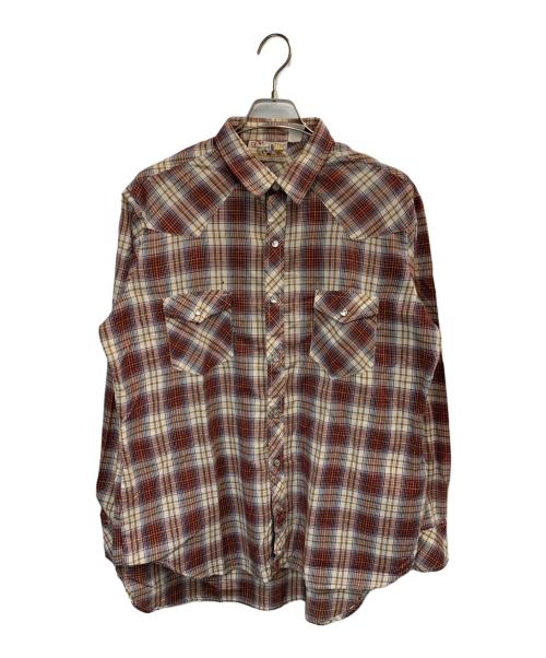 GAP（ギャップ）GAP (ギャップ) 70-80sウエスタンシャツ ブラウン サイズ:XLの古着・服飾アイテム