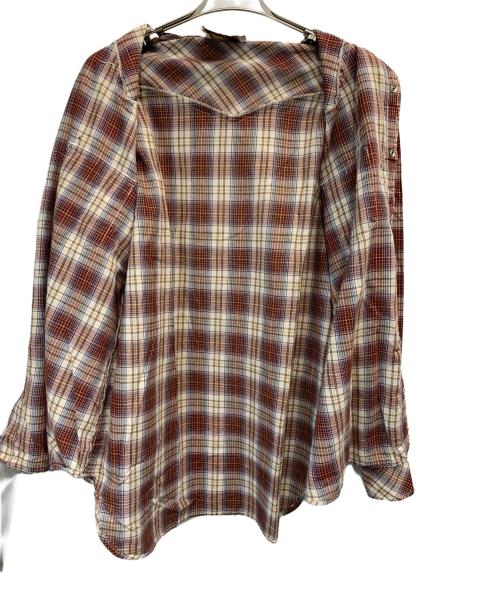 GAP（ギャップ）GAP (ギャップ) 70-80sウエスタンシャツ ブラウン サイズ:XLの古着・服飾アイテム