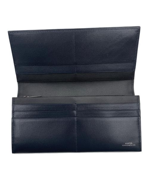 PORTER（ポーター）PORTER (ポーター) ロングウォレット ネイビーの古着・服飾アイテム