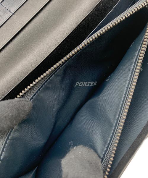 PORTER（ポーター）PORTER (ポーター) ロングウォレット ネイビーの古着・服飾アイテム