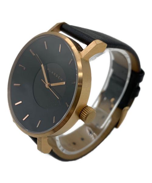 KLASSE14（クラス フォーティーン）KLASSE14 (クラス フォーティーン) リストウォッチ ブラックの古着・服飾アイテム