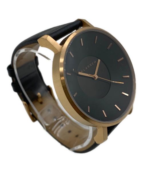 KLASSE14（クラス フォーティーン）KLASSE14 (クラス フォーティーン) リストウォッチ ブラックの古着・服飾アイテム