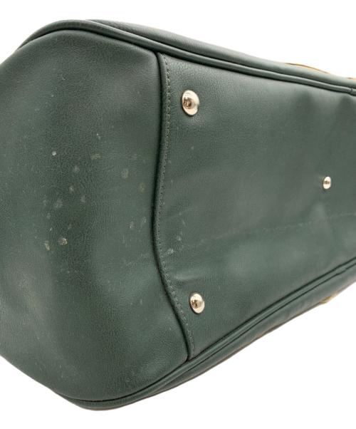 KITAMURA（キタムラ）KITAMURA (キタムラ) ボストンバッグ ゴリラ モチーフ グリーンの古着・服飾アイテム