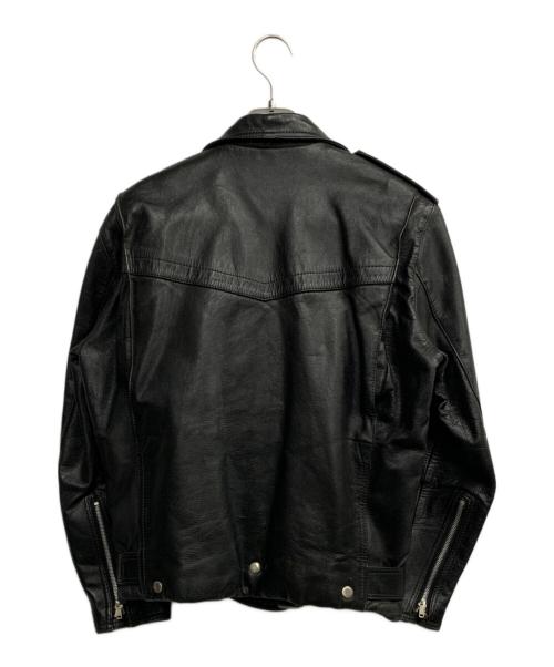 KADOYA（カドヤ）KADOYA (カドヤ) レザーライダースジャケット ブラック サイズ:Lの古着・服飾アイテム