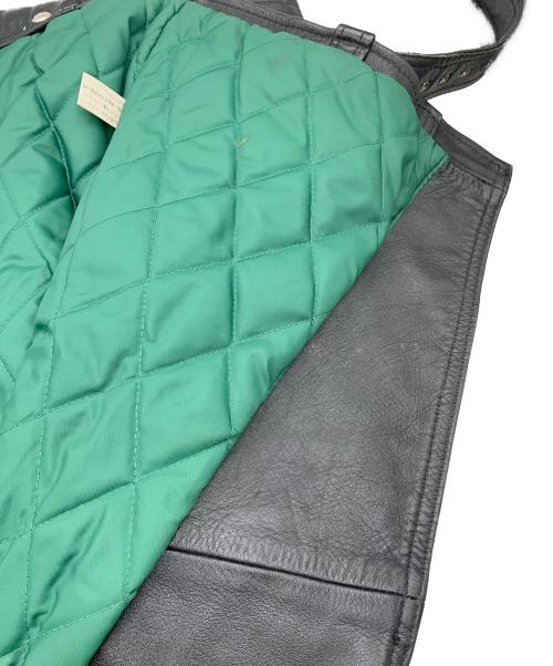 KADOYA（カドヤ）KADOYA (カドヤ) レザーライダースジャケット ブラック サイズ:Lの古着・服飾アイテム