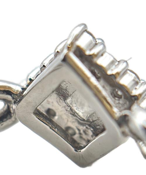 prefito（プレフィート）prefito (プレフィート) Platinum Square Diamond Ring プラチナスクエアダイヤリング サイズ:11号の古着・服飾アイテム