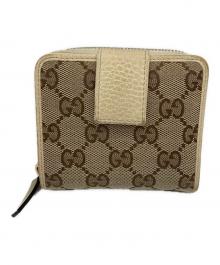 GUCCI（グッチ）の古着「2つ折り財布」｜アイボリー