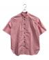 ENFOLD（エンフォルド）の古着「5分袖ビッグシャツ」｜ピンク