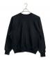 Champion Premium Reverse Weave（チャンピオン プレミアム リバースウィーブ）の古着「クルーネックスウェット」｜ブラック