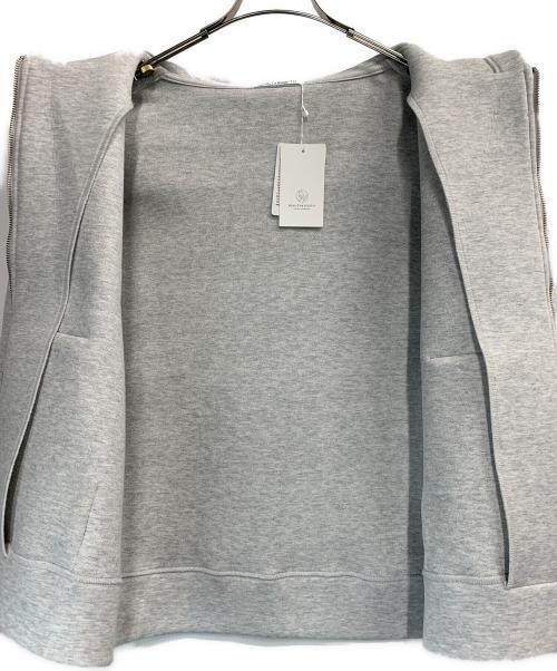 BEAUTY&YOUTH（ビューティーアンドユース）BEAUTY&YOUTH (ビューティーアンドユース) フロントジップ フーディーパーカー ライトグレー サイズ:Sの古着・服飾アイテム