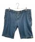 A BATHING APE（ア ベイシング エイプ）の古着「デニムハーフパンツ」｜インディゴ