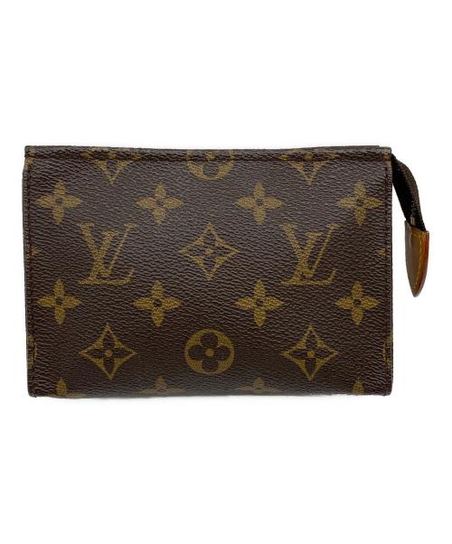 LOUIS VUITTON（ルイ ヴィトン）LOUIS VUITTON (ルイ ヴィトン) ポシェットトワレット15 ブラウンの古着・服飾アイテム