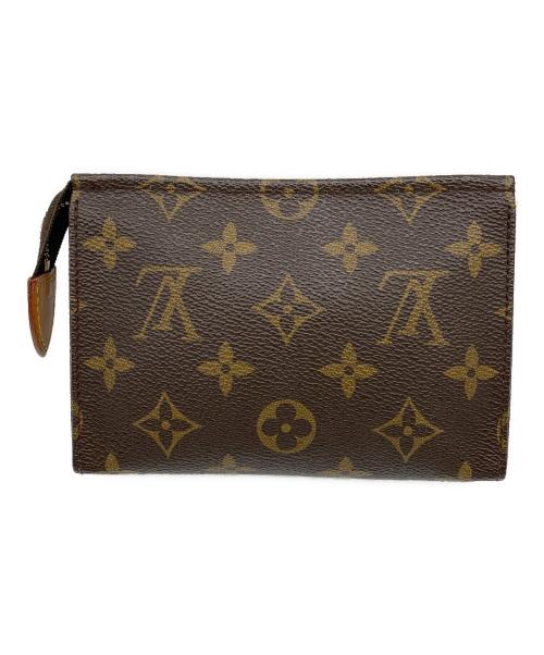 LOUIS VUITTON（ルイ ヴィトン）LOUIS VUITTON (ルイ ヴィトン) ポシェットトワレット15 ブラウンの古着・服飾アイテム