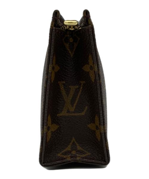 LOUIS VUITTON（ルイ ヴィトン）LOUIS VUITTON (ルイ ヴィトン) ポシェットトワレット15 ブラウンの古着・服飾アイテム