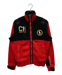 POLO RALPH LAUREN（ポロ・ラルフローレン）の古着「ジップアップジャケット」｜レッド