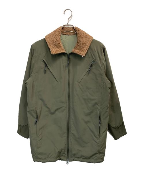 BURLAP OUTFITTER（バーラップアウトフィッター）BURLAP OUTFITTER (バーラップアウトフィッター) ジップジャケット オリーブ サイズ:Mの古着・服飾アイテム