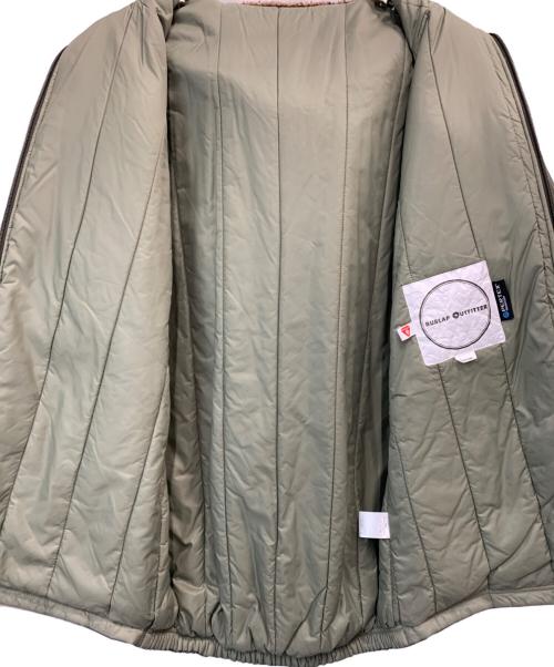 BURLAP OUTFITTER（バーラップアウトフィッター）BURLAP OUTFITTER (バーラップアウトフィッター) ジップジャケット オリーブ サイズ:Mの古着・服飾アイテム