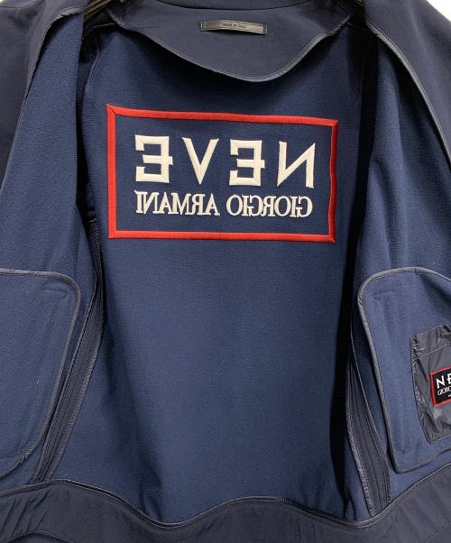 GIORGIO ARMANI（ジョルジョアルマーニ）GIORGIO ARMANI (ジョルジョアルマーニ) ライダースジャケット ブルー サイズ:CN 175 / 92Bの古着・服飾アイテム