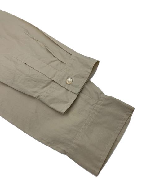 MARGARET HOWELL（マーガレットハウエル）MARGARET HOWELL (マーガレットハウエル) ピンタックシャツ ベージュ サイズ:3の古着・服飾アイテム