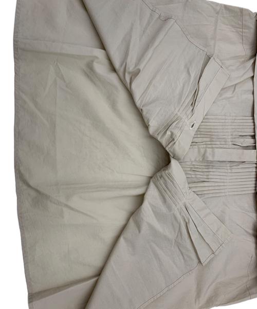 MARGARET HOWELL（マーガレットハウエル）MARGARET HOWELL (マーガレットハウエル) ピンタックシャツ ベージュ サイズ:3の古着・服飾アイテム